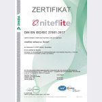 niteflite wurde von der Dekra mit der ISO/IEC 27001-Zertifizierung für IT-Sicherheit ausgezeichnet!